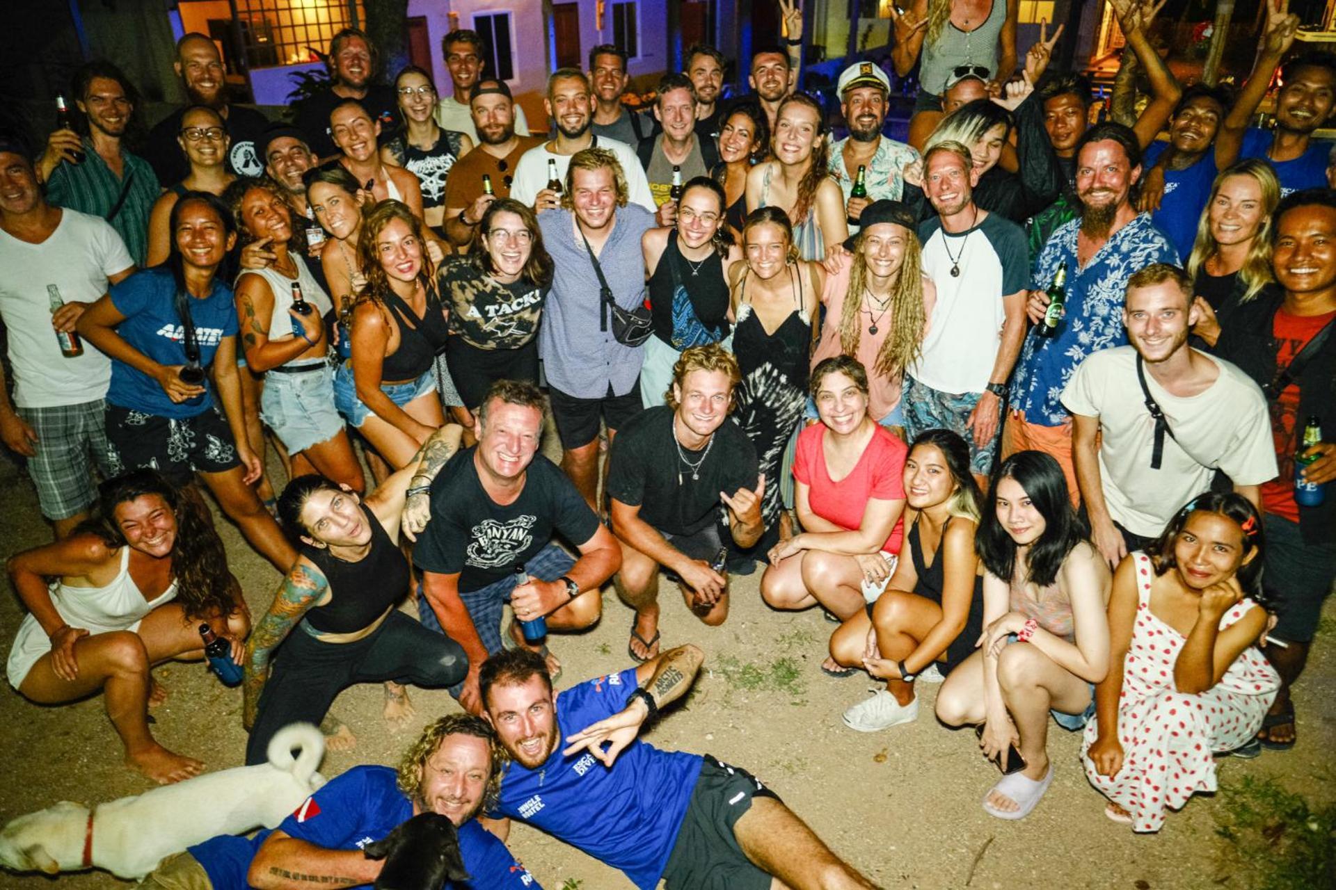 קו טאו Escape Divers - Jungle Hostel And Dive Centre מראה חיצוני תמונה