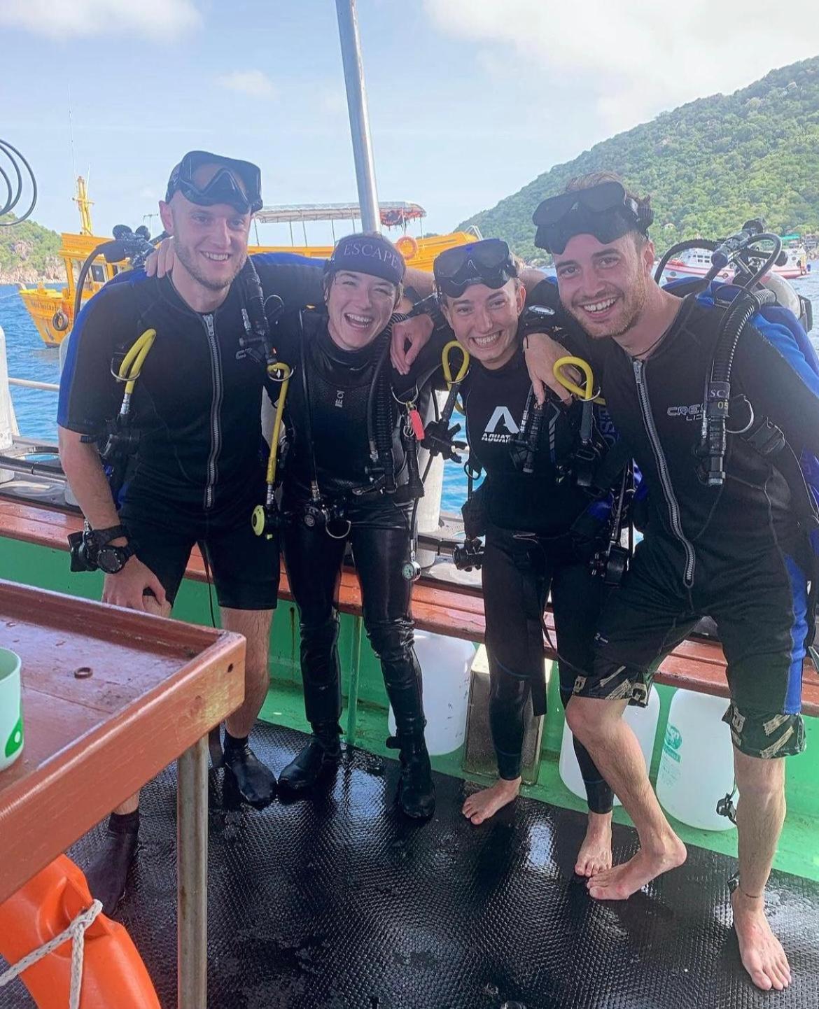 קו טאו Escape Divers - Jungle Hostel And Dive Centre מראה חיצוני תמונה