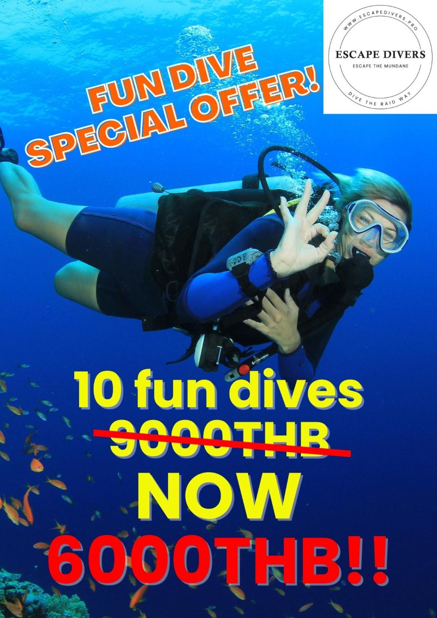 קו טאו Escape Divers - Jungle Hostel And Dive Centre מראה חיצוני תמונה